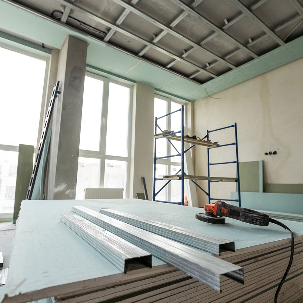 Tradesmen Building Roofing